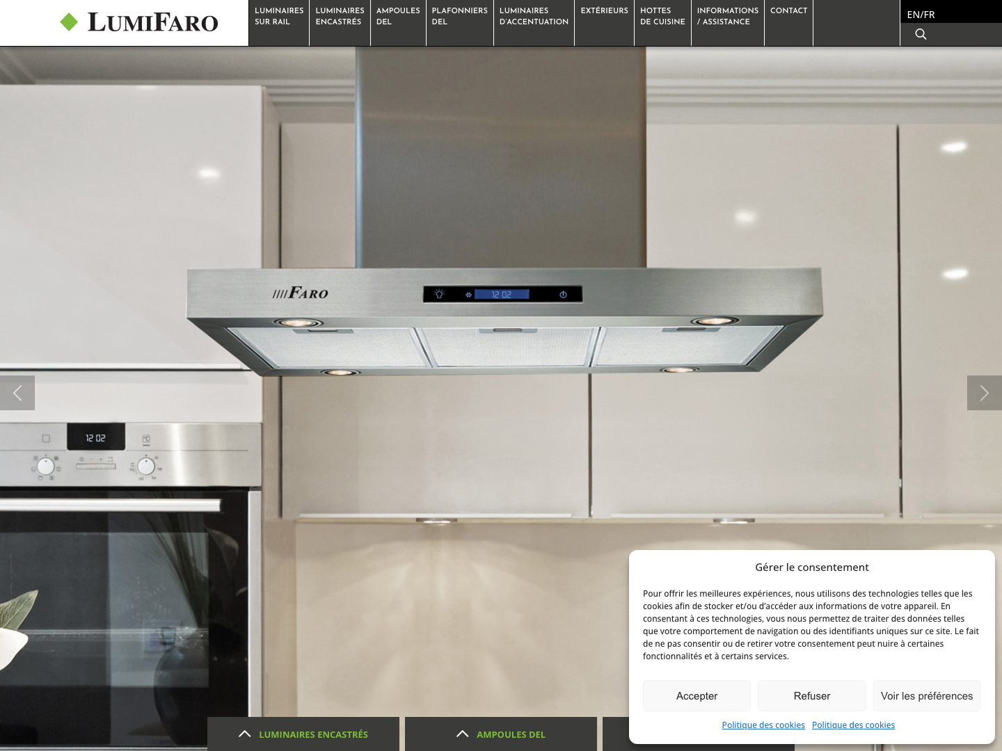 Site Lumifaro actuel